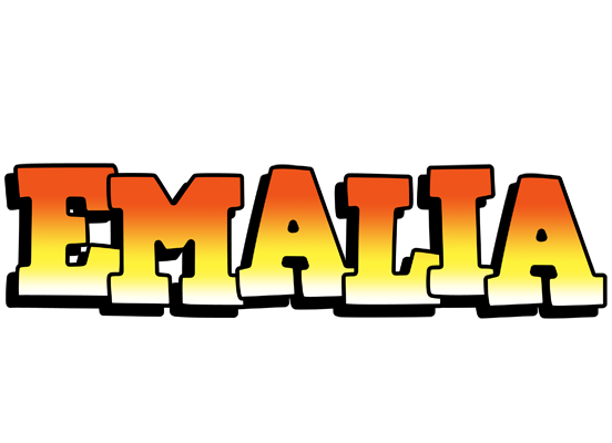 Emalia sunset logo