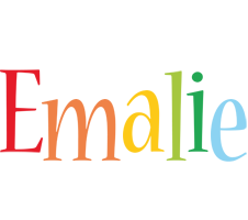 Emalie birthday logo