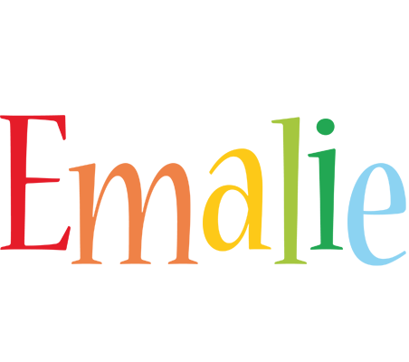 Emalie birthday logo