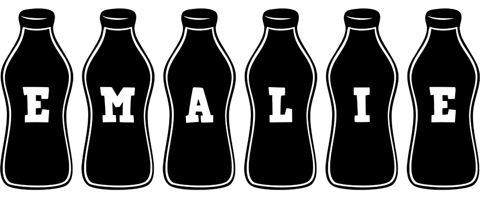 Emalie bottle logo