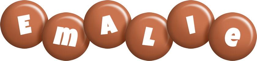 Emalie candy-brown logo