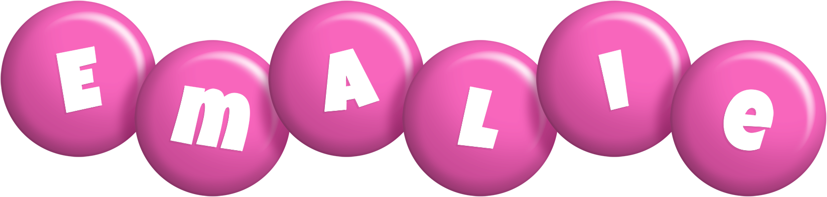 Emalie candy-pink logo