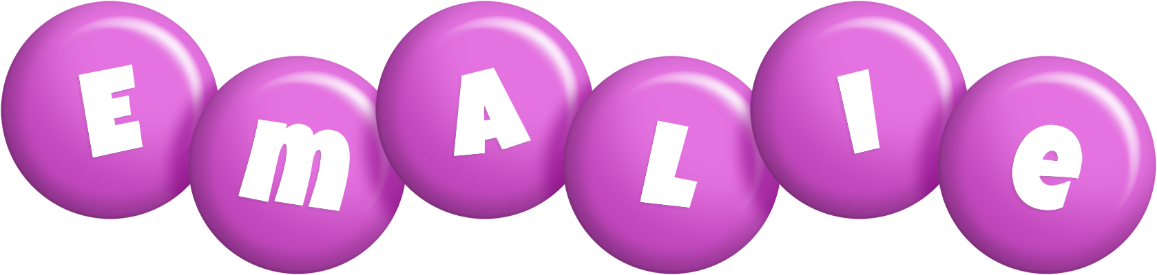 Emalie candy-purple logo