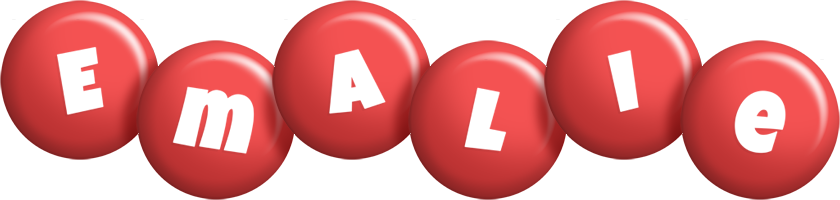 Emalie candy-red logo
