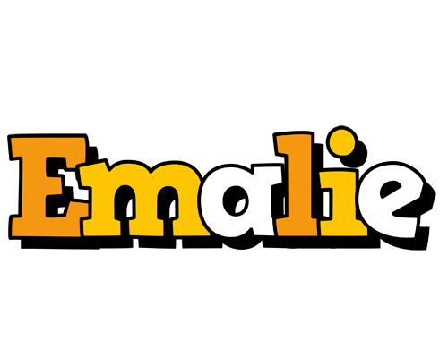 Emalie cartoon logo