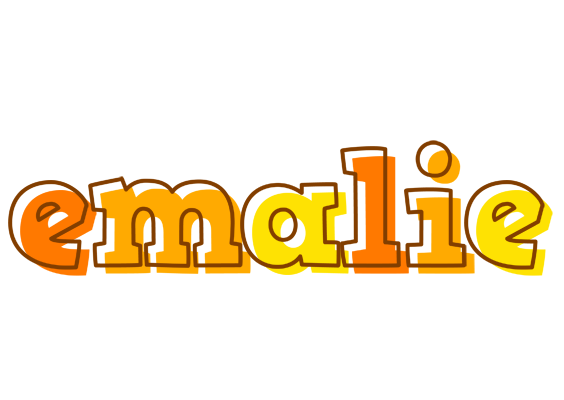 Emalie desert logo