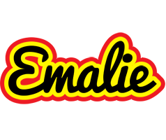 Emalie flaming logo