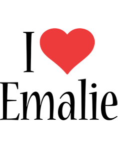 Emalie i-love logo