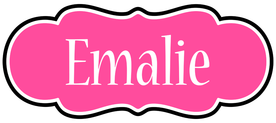 Emalie invitation logo