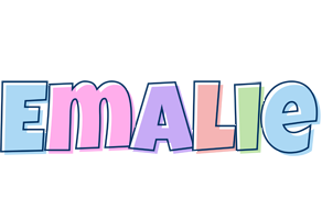 Emalie pastel logo