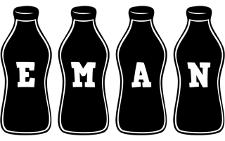 Eman bottle logo