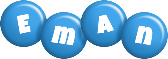 Eman candy-blue logo