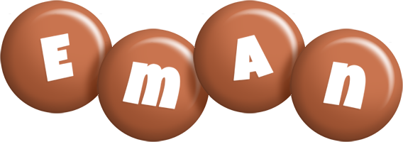 Eman candy-brown logo