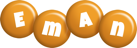 Eman candy-orange logo