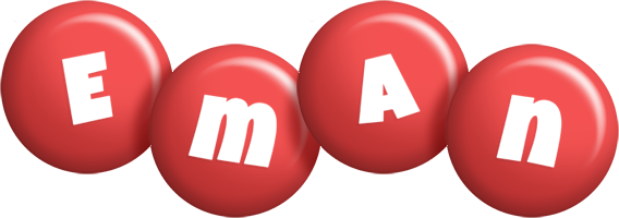 Eman candy-red logo