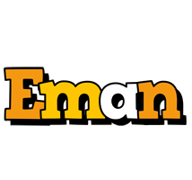 Eman cartoon logo