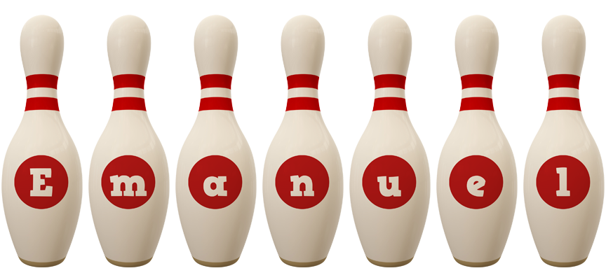 Emanuel bowling-pin logo