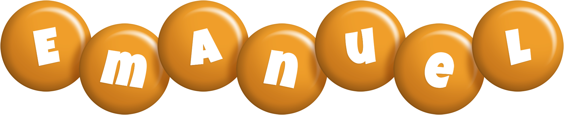 Emanuel candy-orange logo