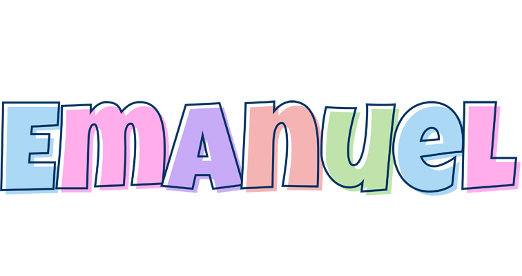 Emanuel pastel logo