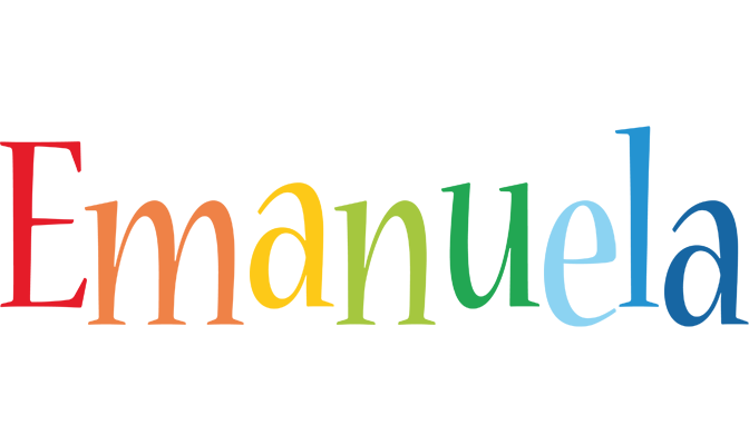 Emanuela birthday logo