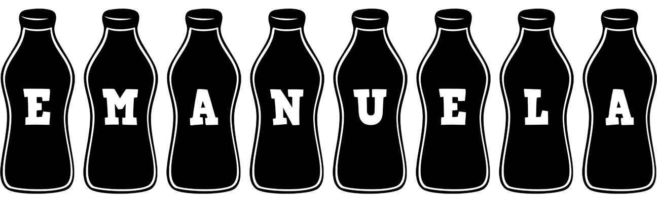 Emanuela bottle logo