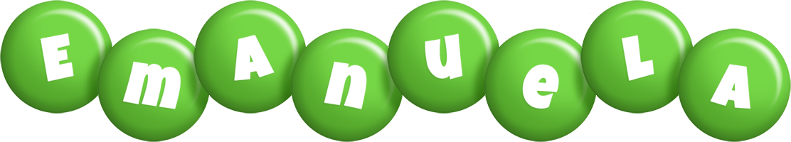 Emanuela candy-green logo