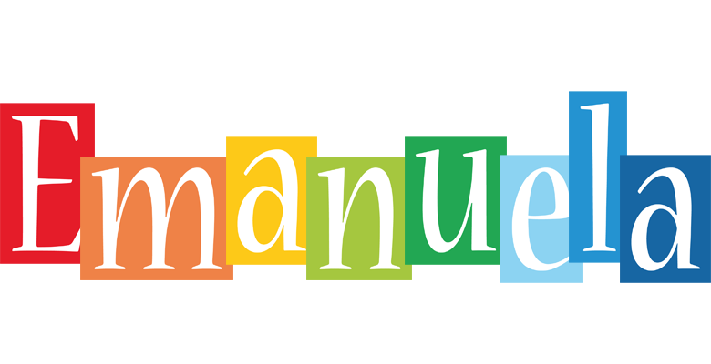 Emanuela colors logo
