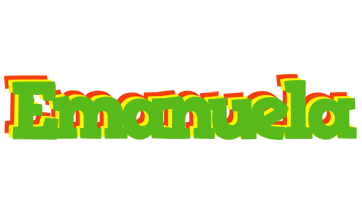 Emanuela crocodile logo