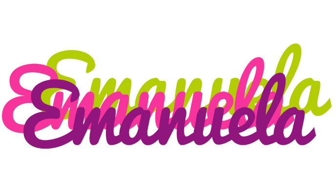 Emanuela flowers logo