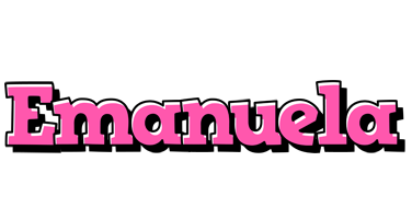 Emanuela girlish logo