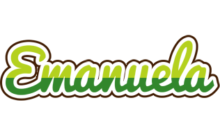 Emanuela golfing logo