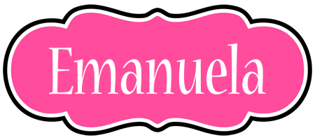 Emanuela invitation logo