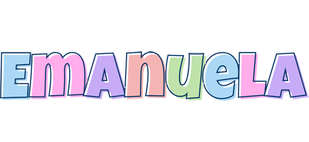 Emanuela Logo | Name Logo Generator - Candy, Pastel, Lager, Bowling Pin ...