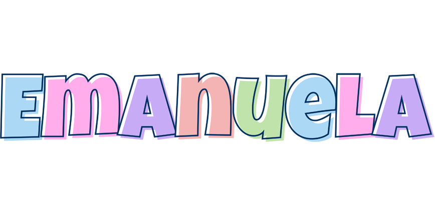 Emanuela pastel logo