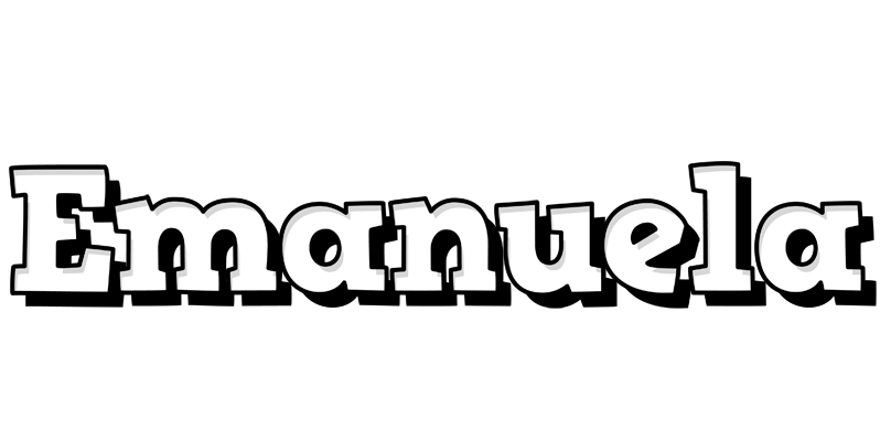 Emanuela snowing logo