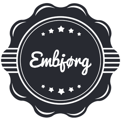 Embjørg badge logo