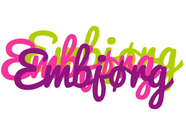 Embjørg flowers logo