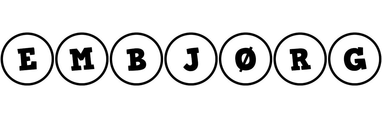 Embjørg handy logo