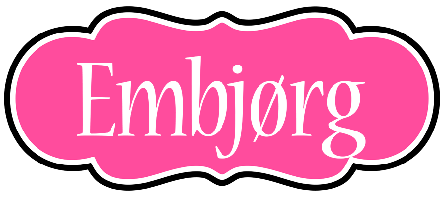 Embjørg invitation logo