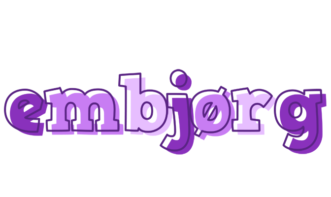 Embjørg sensual logo