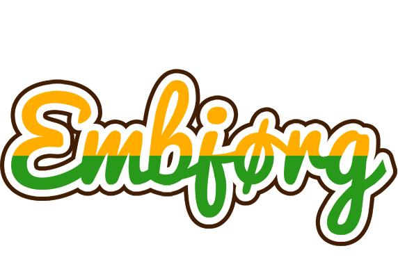 Embjørg banana logo