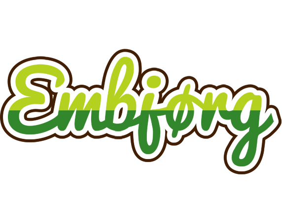 Embjørg golfing logo