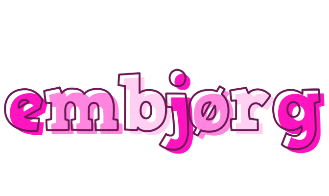 Embjørg hello logo