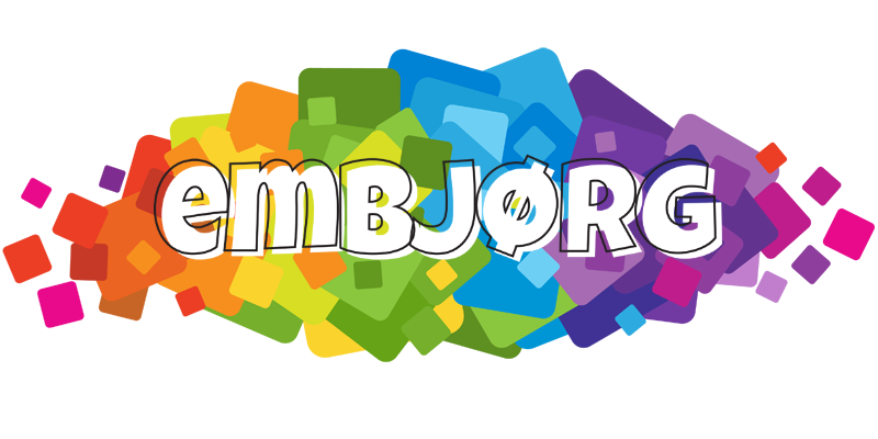 Embjørg pixels logo
