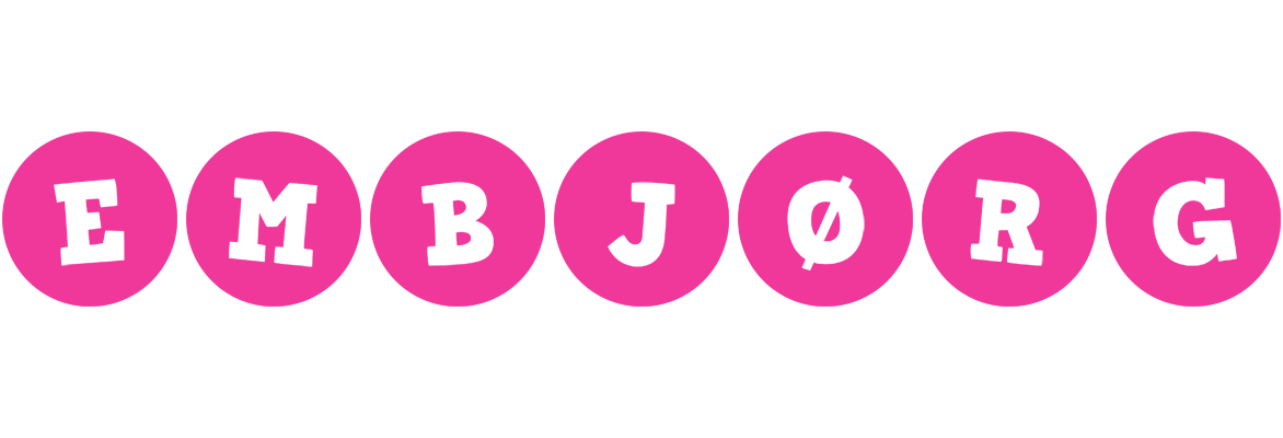 Embjørg poker logo