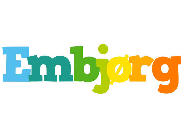 Embjørg rainbows logo
