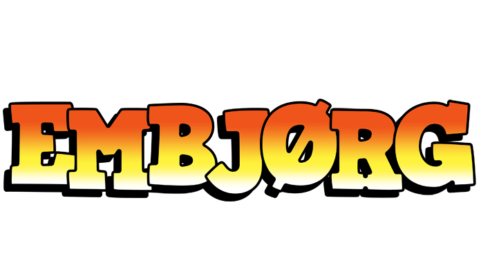 Embjørg sunset logo