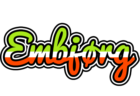 Embjørg superfun logo