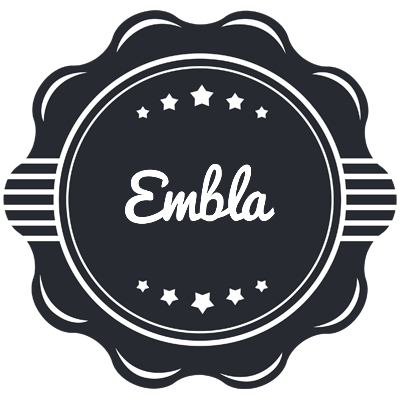Embla badge logo