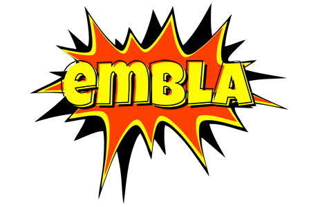 Embla bazinga logo